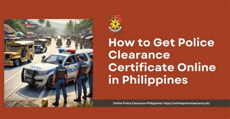 https //police clearance.gov.ph|How to get police clearance online in the Philippines.